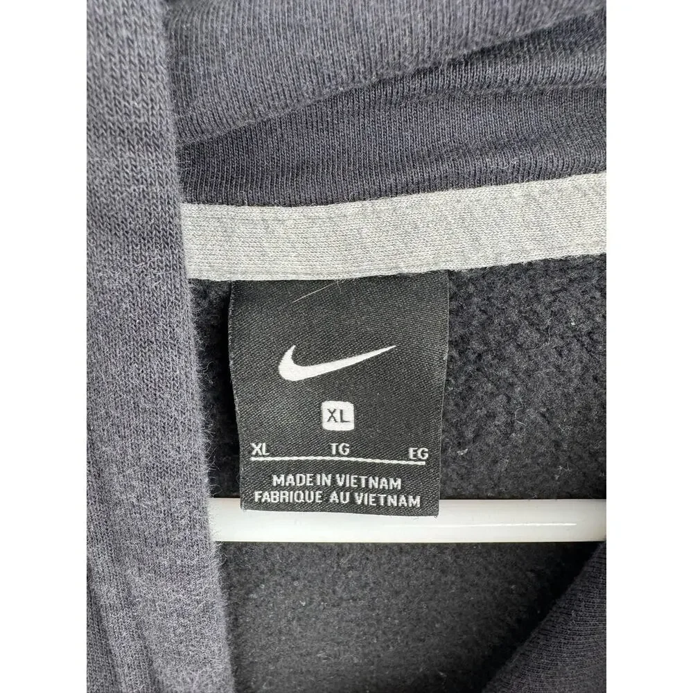 Nike 5 for the Fight Basketball Hoodie Sweatshirt Mens XL‎ Black Swoosh